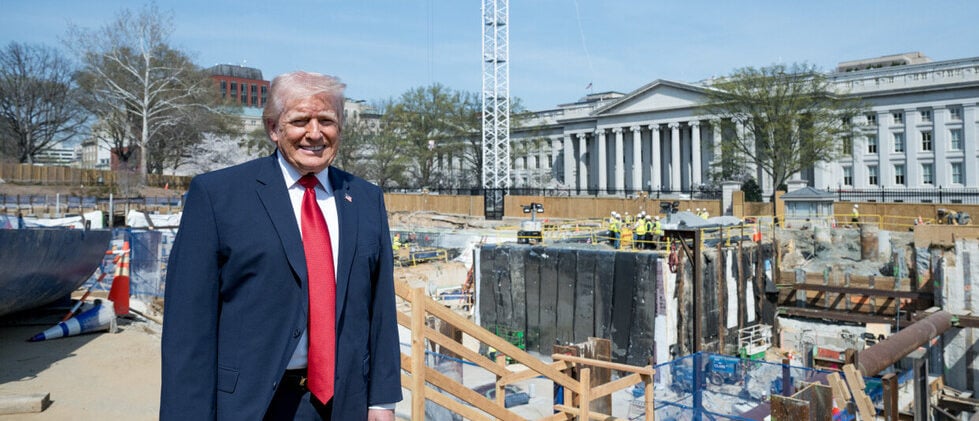 Trump’s $1,000,000,000 Ballroom Security Request Reportedly Hits Snag With GOP