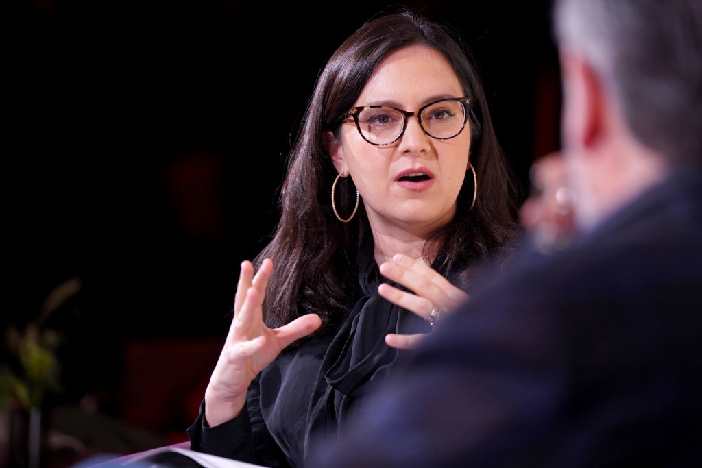 WASHINGTON, DC – JANUARY 18: The Free Press’ Honestly with Bari Weiss (pictured) hosts Senator Ted Cruz presented by Uber and X on January 18, 2025 in Washington, DC. (Photo by Leigh Vogel/Getty Images for Uber, X and The Free Press)